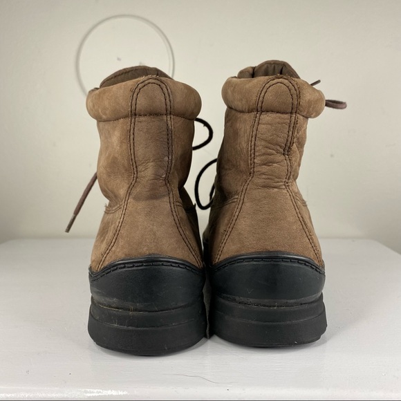 Keds OutDoor Brown Leather Lace Up Ankle Boots - Picture 8 of 11